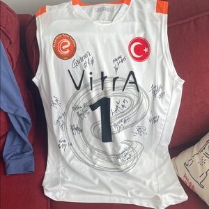 Signed Vitra Sports Jersey